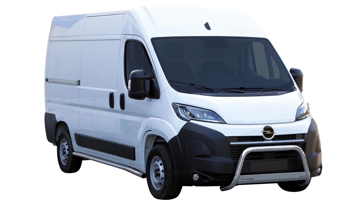 MEDIUM BAR INOX Ø 63 OPEL MOVANO 2024+ CE INOX