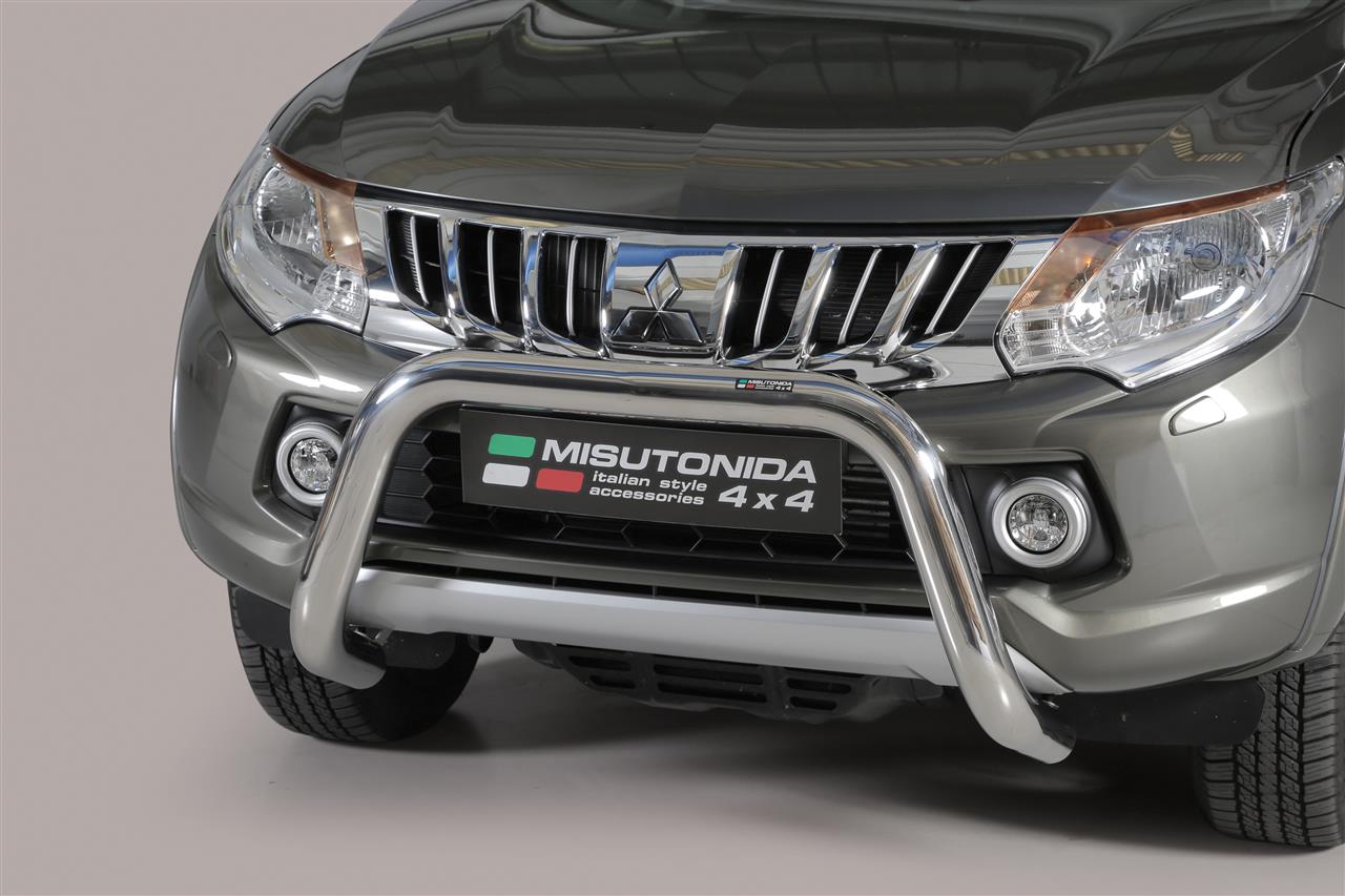 SUPER BAR INOX Ø 76 MITSUBISHI L200 2016+  CE