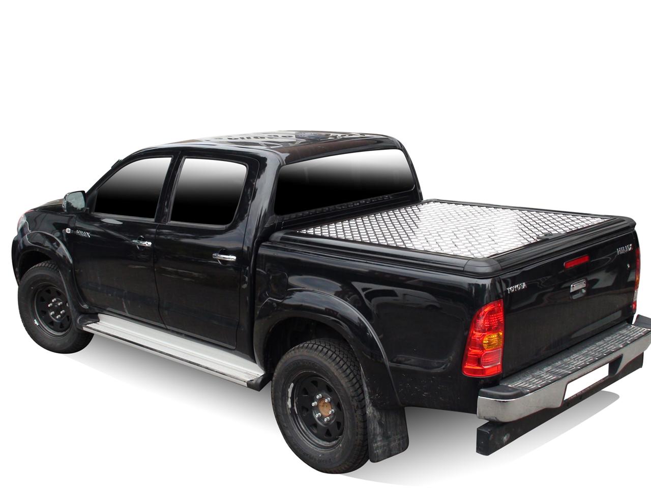TONNEAU COVER ALUMINIUM V2 TOYOTA HILUX/VIGO EXTRA CAB 2005/2015
