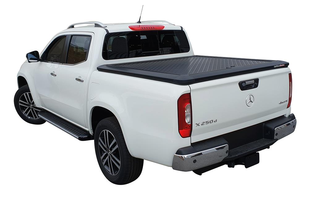  TONNEAU COVER ALU MERCEDES CLASSE X 2016+ DOUBLE CAB THERMOLAQUE NOIR