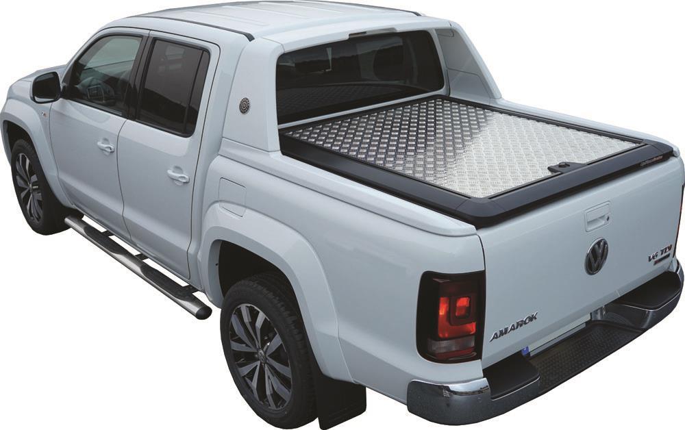 TONNEAU COVER ALU V2 VOLKSWAGEN AMAROK V6 DOUBLE CABINE - NON PEINT