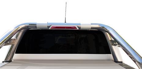 ROLL BAR DBL TUBE INOX Ø 76 POUR TONNEAU COVER ALU UPSTONE FORD RANGER 2012+
