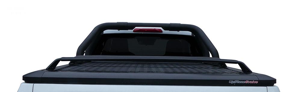 ROLL BAR BLACK STAINLESS STEEL Ø 76 COMPATIBLE T.COVER UPSTONE - FORD RANGER 2012+