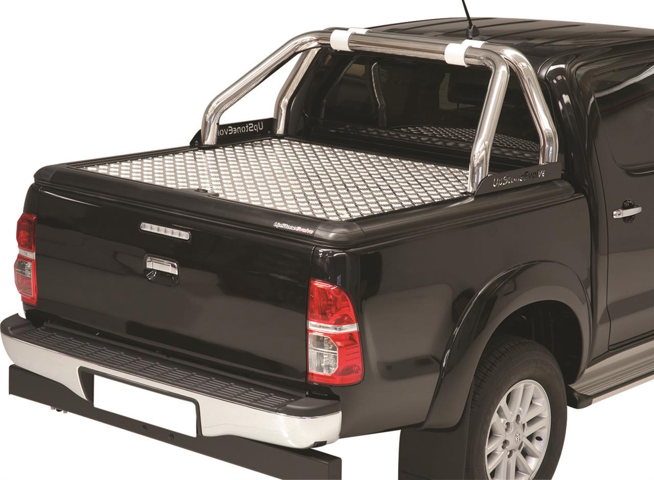 ROLL BAR INOX UPSTONE DOUBLE TUBE Ø 76 TOYOTA VIGO 2005/2015