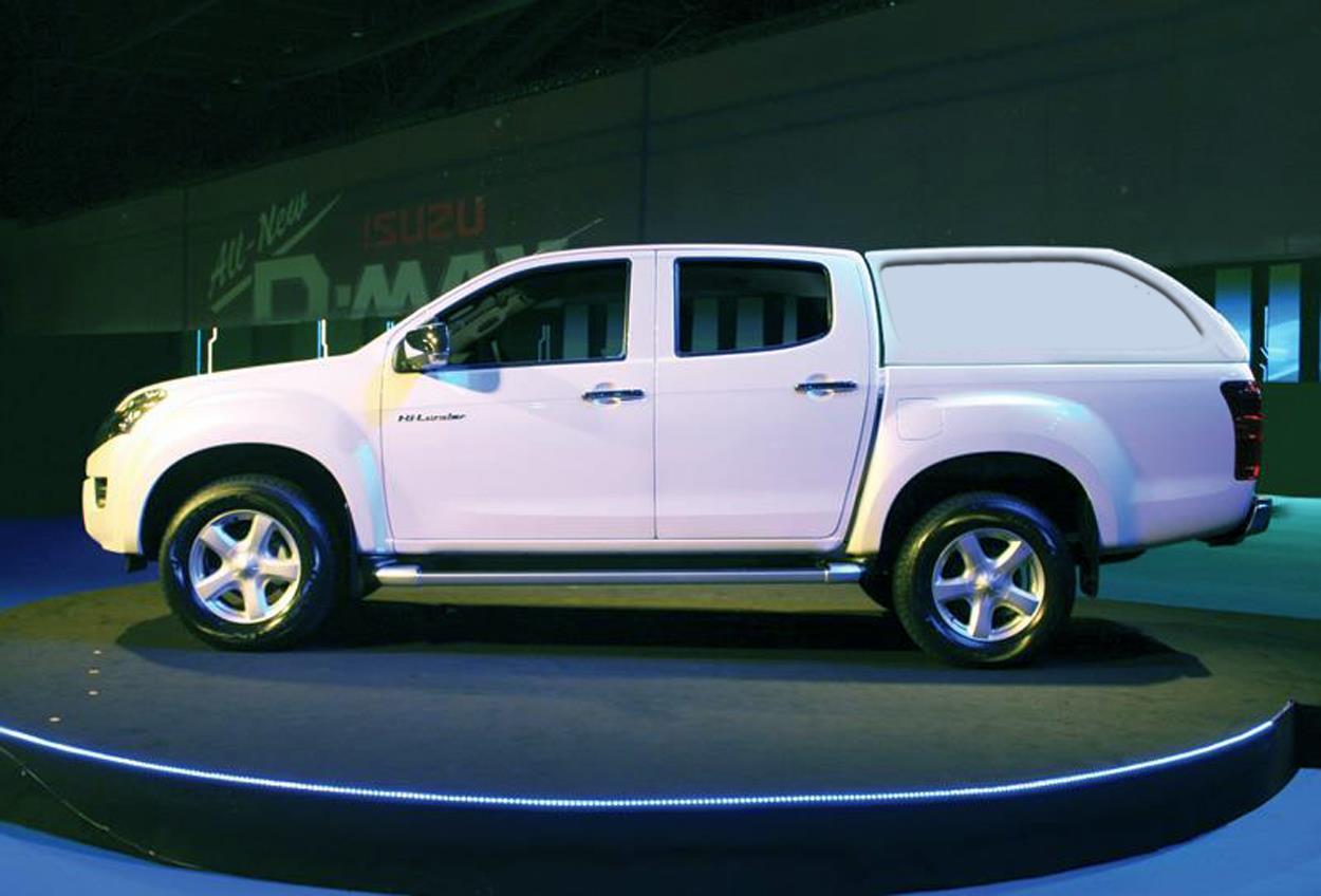 HARD TOP FB ISUZU DMAX 2003/2011 DOUBLE CAB SANS VITRES LATERALES - NON PEINT 