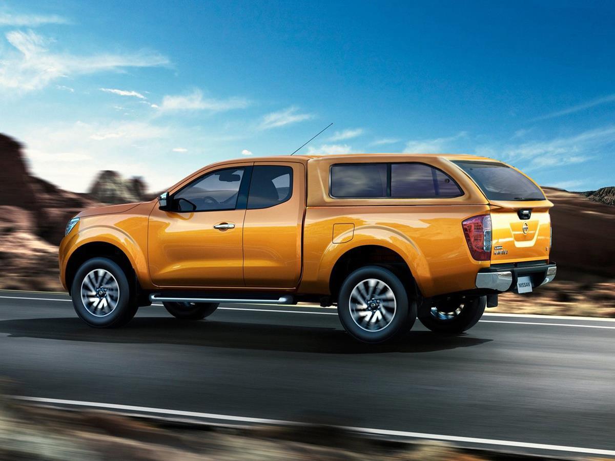 HARD TOP FB NISSAN NP300 2016+ KING CAB AVEC VITRES LATERALES COULISSANTES - NOIR GNO