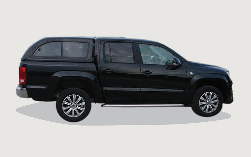 HARD TOP FB VOLKSWAGEN AMAROK 2010+ DOUBLE CAB AVEC VITRES LATERALES COULISSANTES - NON PEINT 