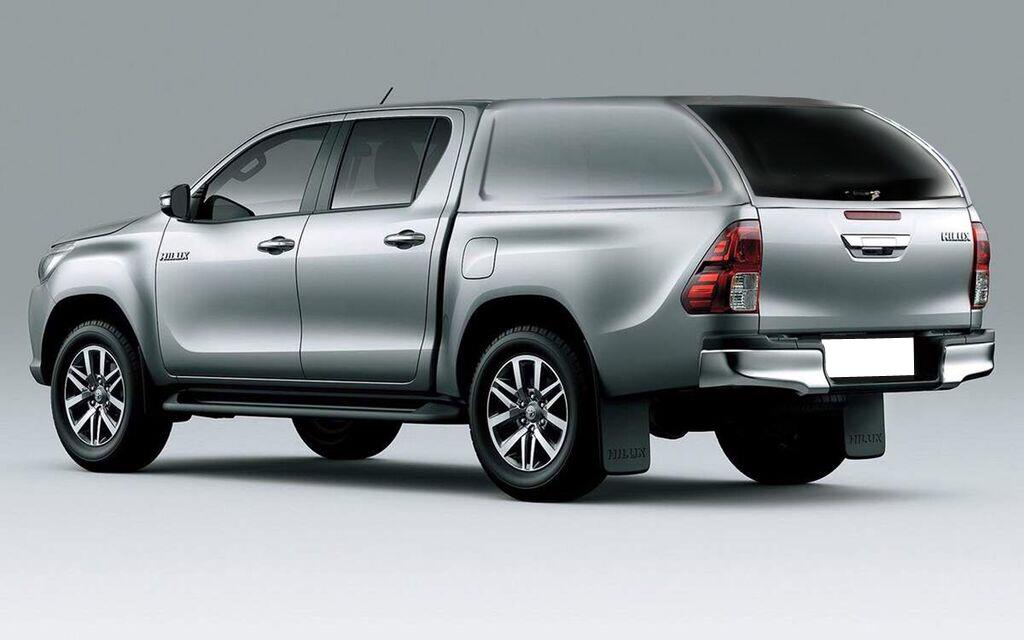 HARD TOP FB TOYOTA HILUX 2016+ EXTRA CAB SANS VITRES LATERALES - BLANC 040