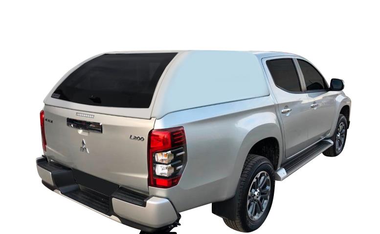 HARD TOP FB MITSUBISHI L200 2016+ DOUBLE CAB SANS VITRES LATERALES - NON PEINT 