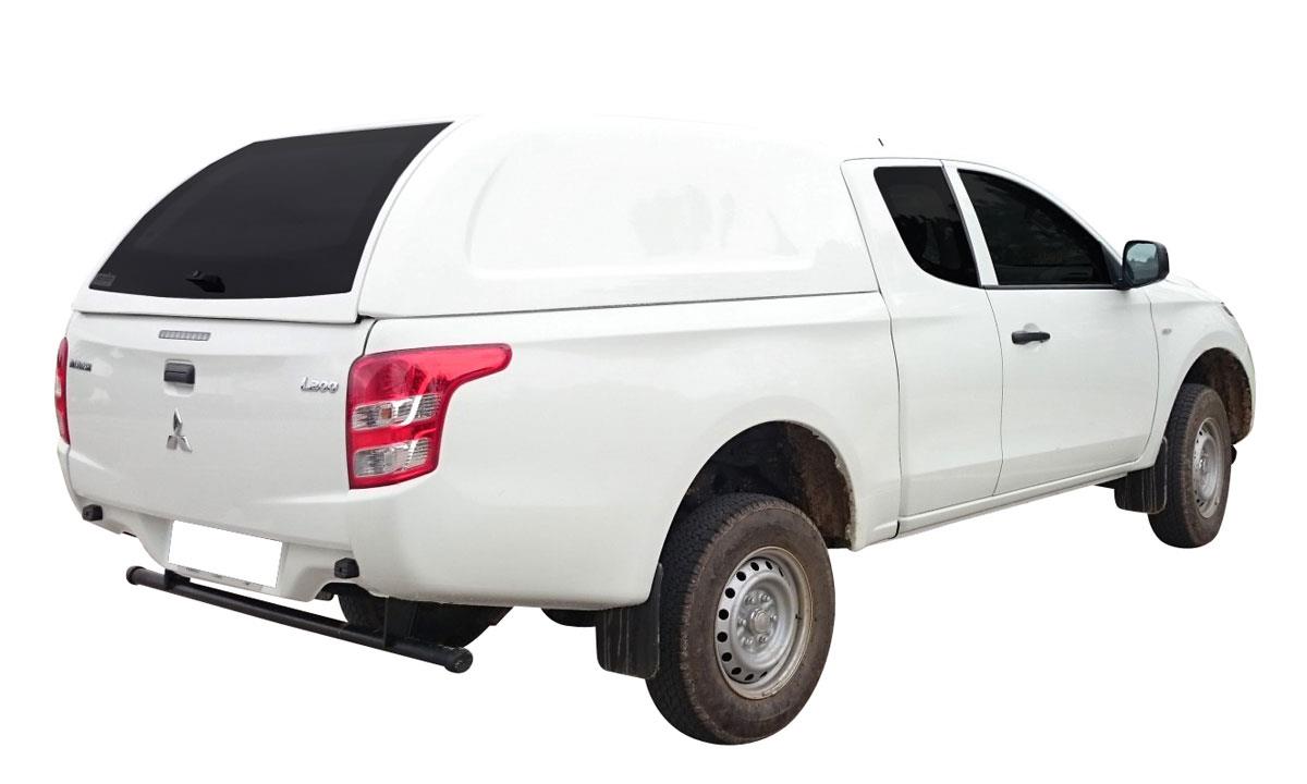 HARD TOP FB MITSUBISHI L200 2016+ CLUB CAB SANS VITRES LATERALES - NON PEINT 