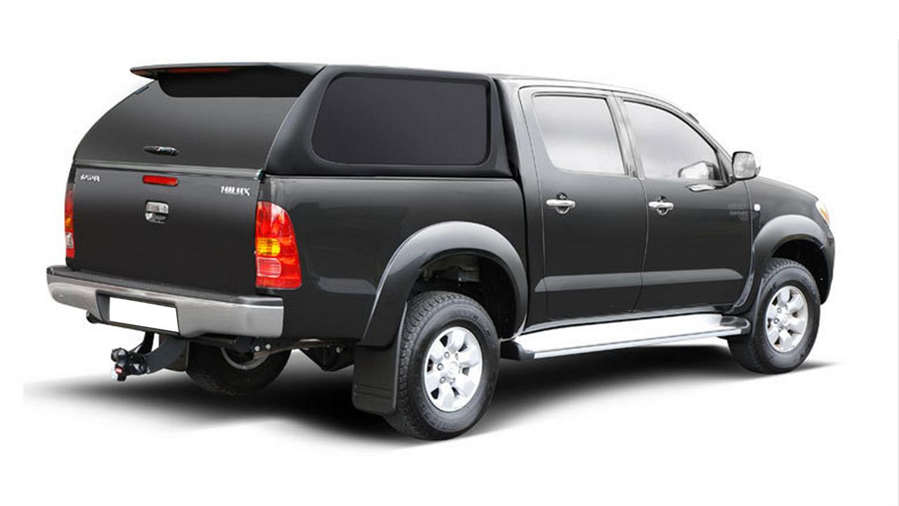 HARD TOP SLINE GLS TOYOTA VIGO 2005/2015 DOUBLE CAB SANS VITRES GRIS 1CO