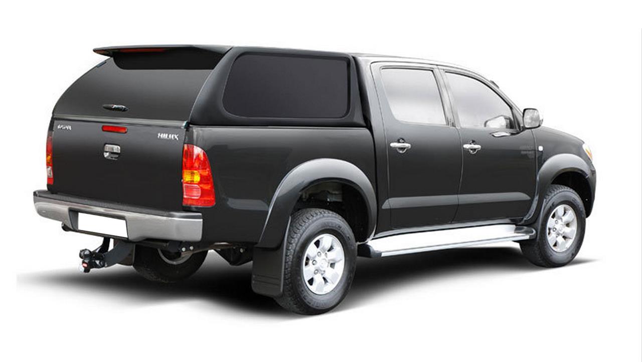 HARD TOP SLINE GLS TOYOTA VIGO 2005/2015 DOUBLE CAB SANS VITRES GRIS 1E9