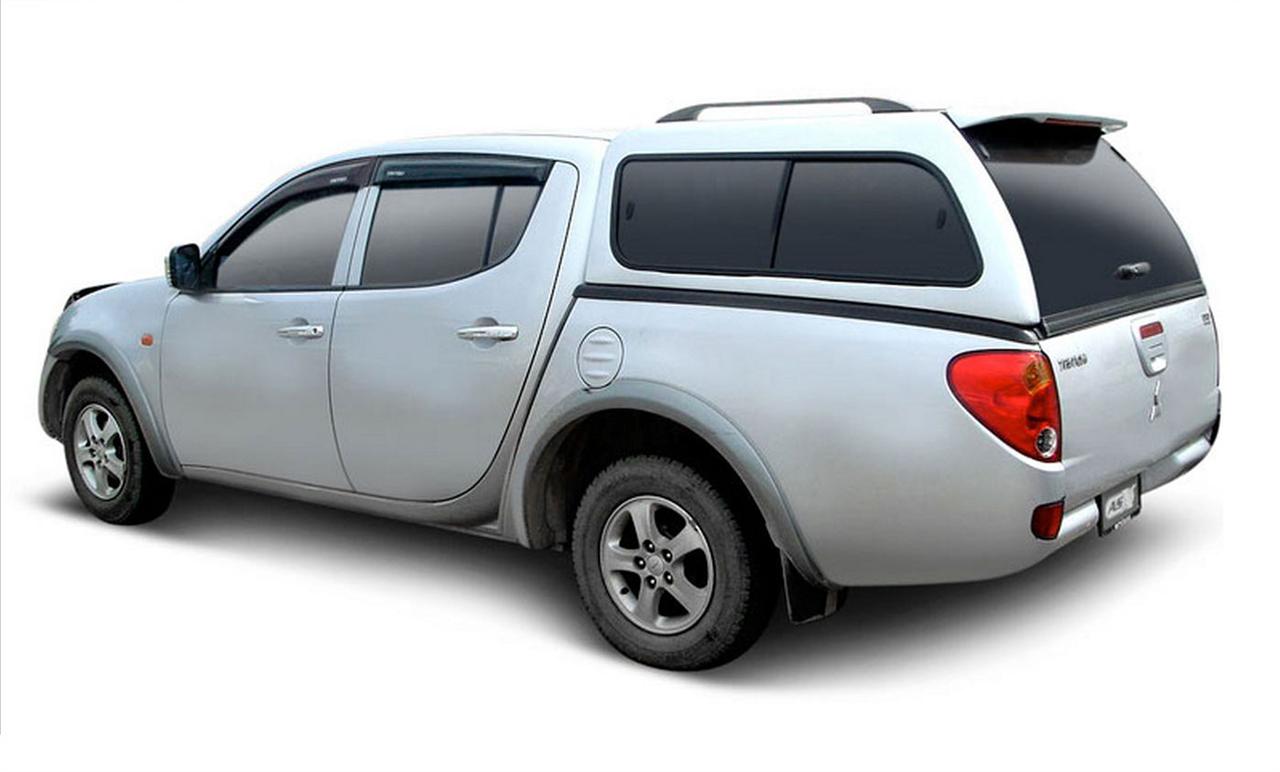 HARD TOP SLINE GLS MITSUBISHI L200 DOUBLE CAB LONG 2010/2014 AVEC VITRES NON PEINT