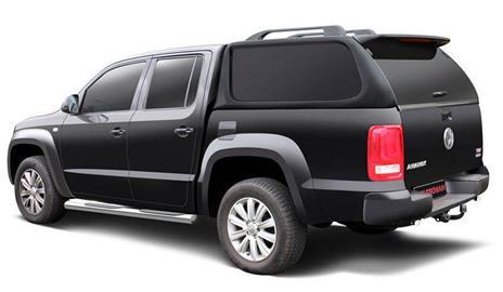HARD TOP SLINE GLS VW AMAROK 2010+ DOUBLE CAB SANS VITRES GRIS REFLET D'ARGENT 8E8