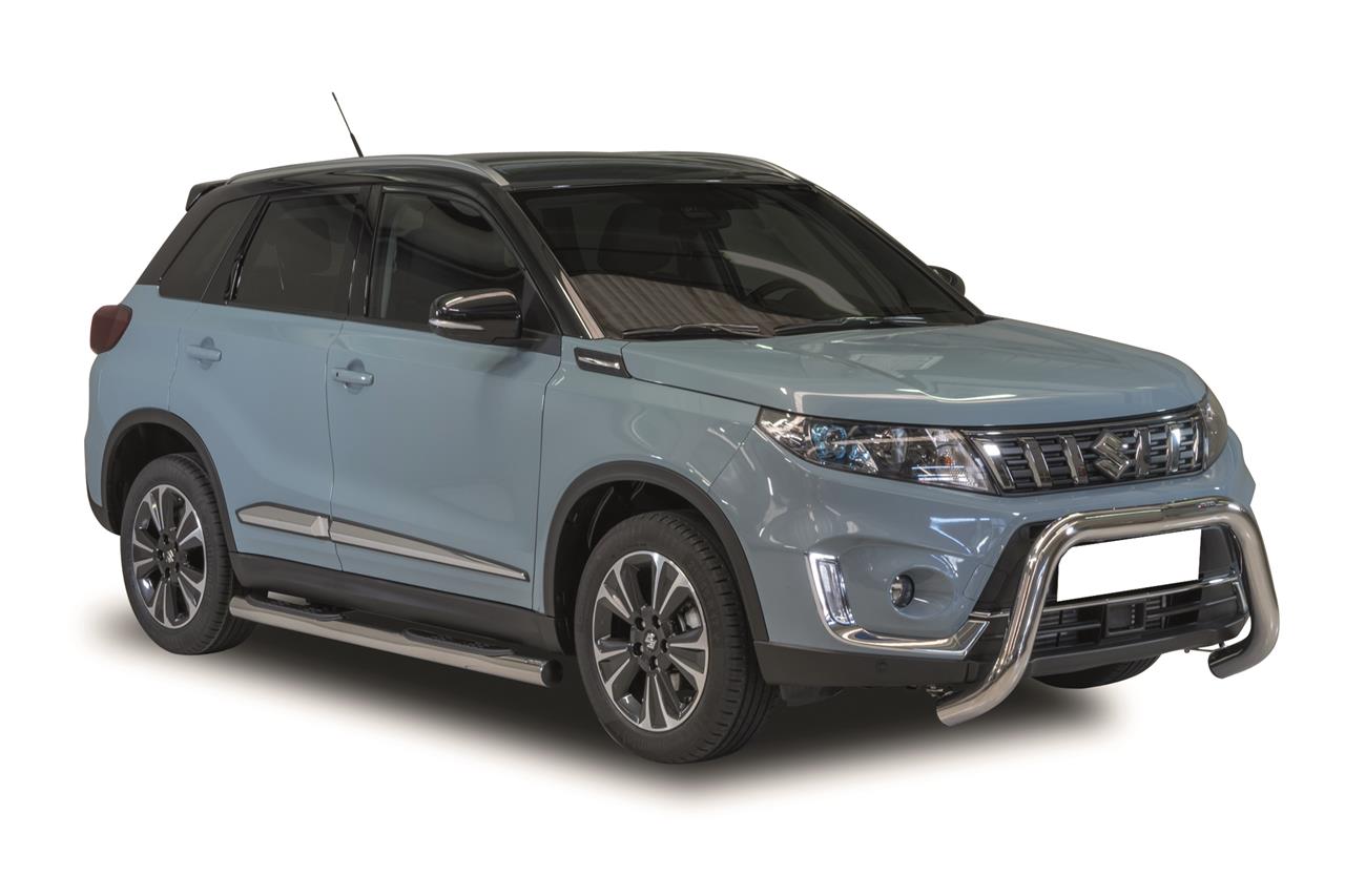 TUBES MARCHE PIEDS INOX Ø 76 SUZUKI VITARA 2019+