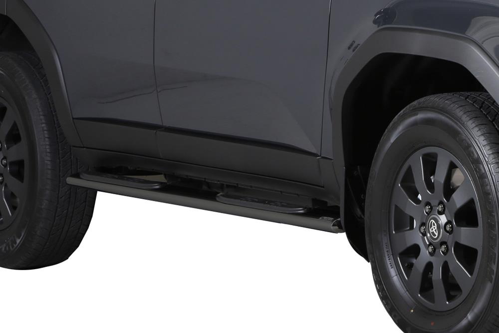 TUBES MARCHE PIEDS OVALE NOIR Ø 76 TOYOTA LAND CRUISER 250