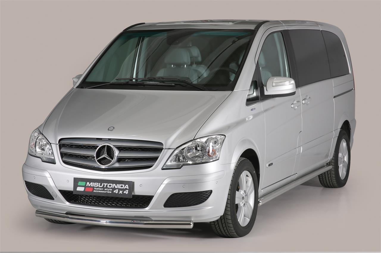 LARGE BAR INOX Ø 63.5 MERCEDES VITO/VIANO 2010+