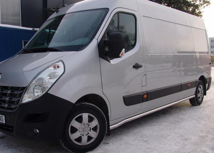 TUBE BAS DE CAISSE INOX Ø 60 OPEL MOVANO L3 2010/2020 (PAIRE)
