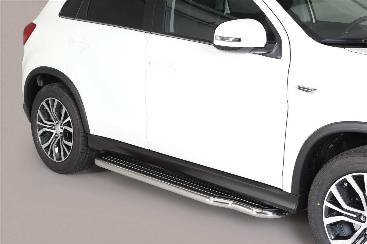 MARCHE-PIEDS INOX Ø50 MITSUBISHI ASX 2010/2016 ET 2017+