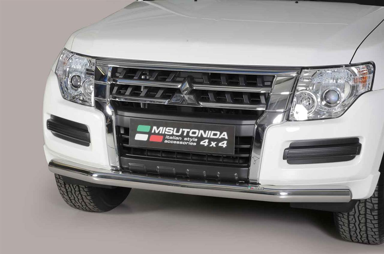 PARE CHOC AVANT Ø 63.5 INOX MITSUBISHI PAJERO DID 2007+