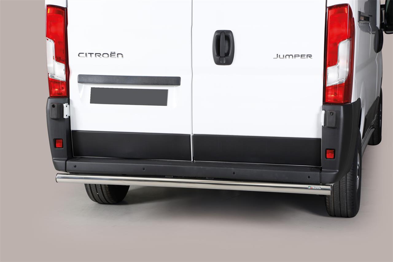 PARE CHOC ARRIERE INOX Ø 63 CITROEN JUMPER 2006+