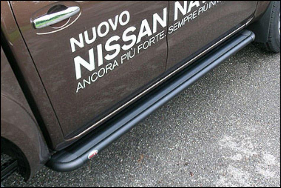 MARCHE PIEDS ALU S50 NISSAN NP300 2016+ DOUBLE CAB NOIR