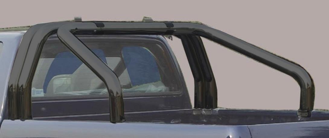 ROLL BAR NOIR TRIPLE TUBE Ø 76 NISSAN NP300 2016+