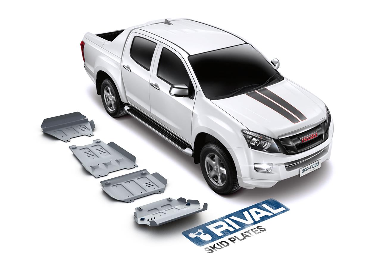 PROTEGE CARTER MOTEUR ISUZU DMAX 2012/2020 ALU 6MM  2.5TD