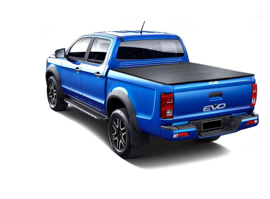 BACHE PLATE NOIRE DR MOTOR EVO CROSS 4 DOUBLE CABINE 2022+