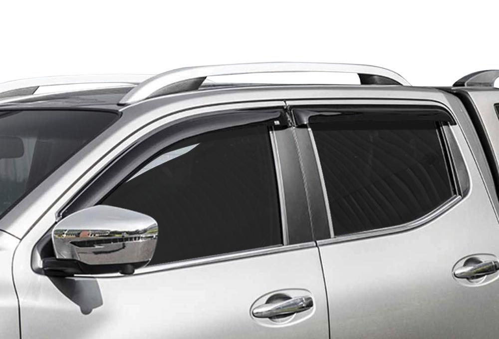 DEFLECTEUR D'AIR NISSAN NP300 (4P)  DARK SMOKE 2016+ DOUBLE CAB
