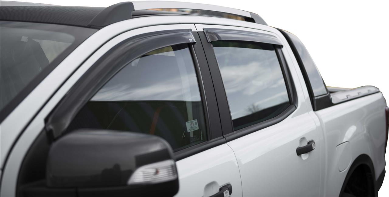 DEFLECTEUR D'AIR TOYOTA HILUX (4P)  DARK SMOKE 2016+ DOUBLE CAB