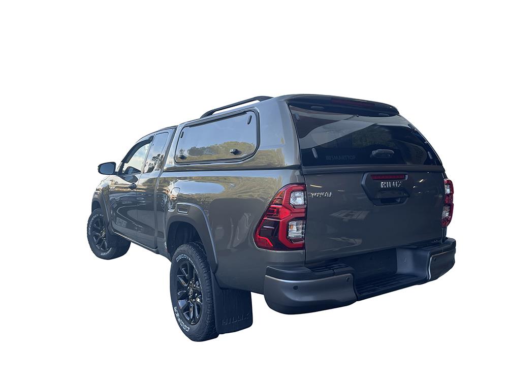 HARD TOP SLINE SP TOYOTA HILUX 2016+ DOUBLE CAB - AVEC PORTES LATERALES PAPILLON - BRONZE 4V8