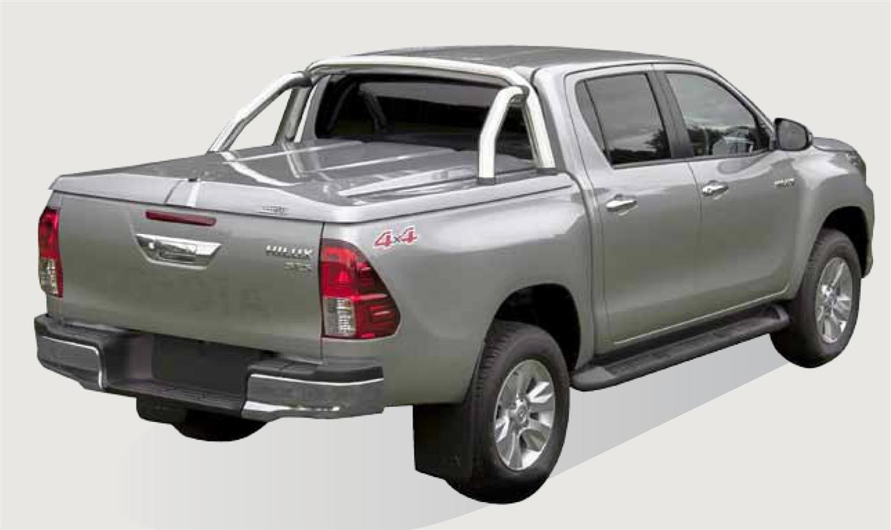 TONNEAU COVER PF ABS TANGO PREMIUM TOYOTA HILUX 2016+ DOUBLE CAB NON PEINT
