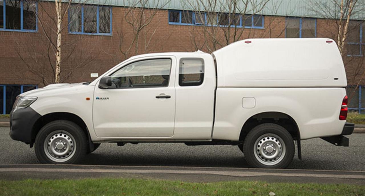 HARD TOP TOIT HAUT UTILITAIRE TOYOTA HILUX/VIGO 2005/2015 EXTRA CAB sans ouvertures