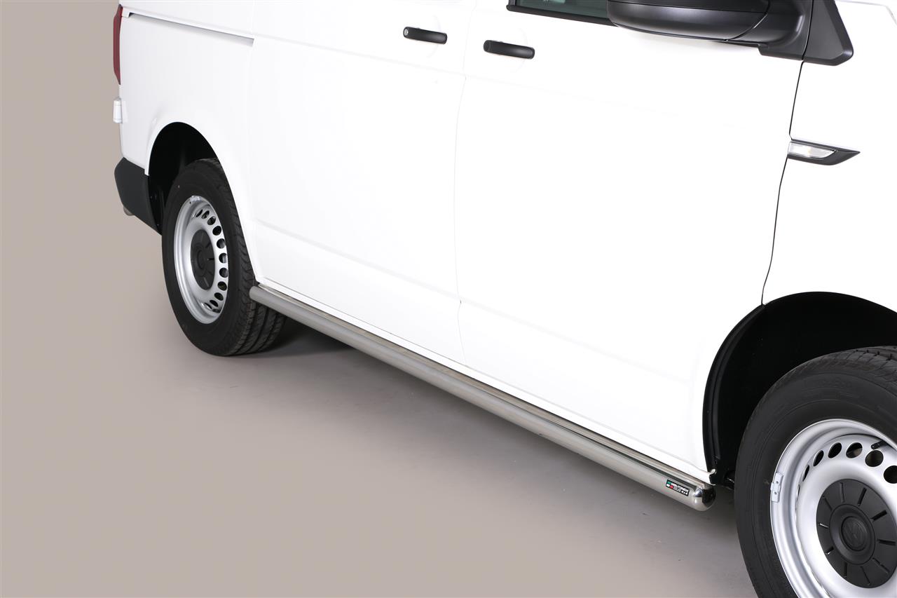 TUBE BAS DE CAISSE INOX Ø 40 VOLKSWAGEN T6/T6.1 L1 2015+ / 2019+