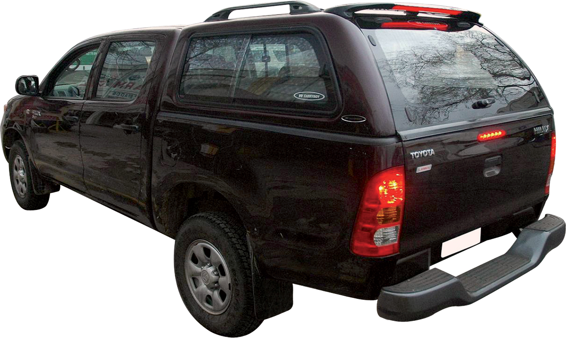 HARD TOP CARRYBOY TOYOTA VIGO 2005+ DOUBLE CAB SANS VITRES LATERALES